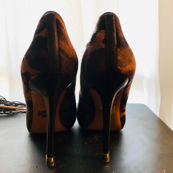 🔥🍁EUC Michael Kors print heels-FAB!like new! 8.5 - Picture 6 of 8